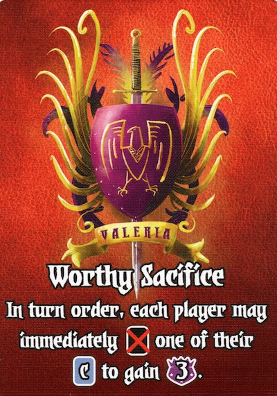 Worthy Sacrifice